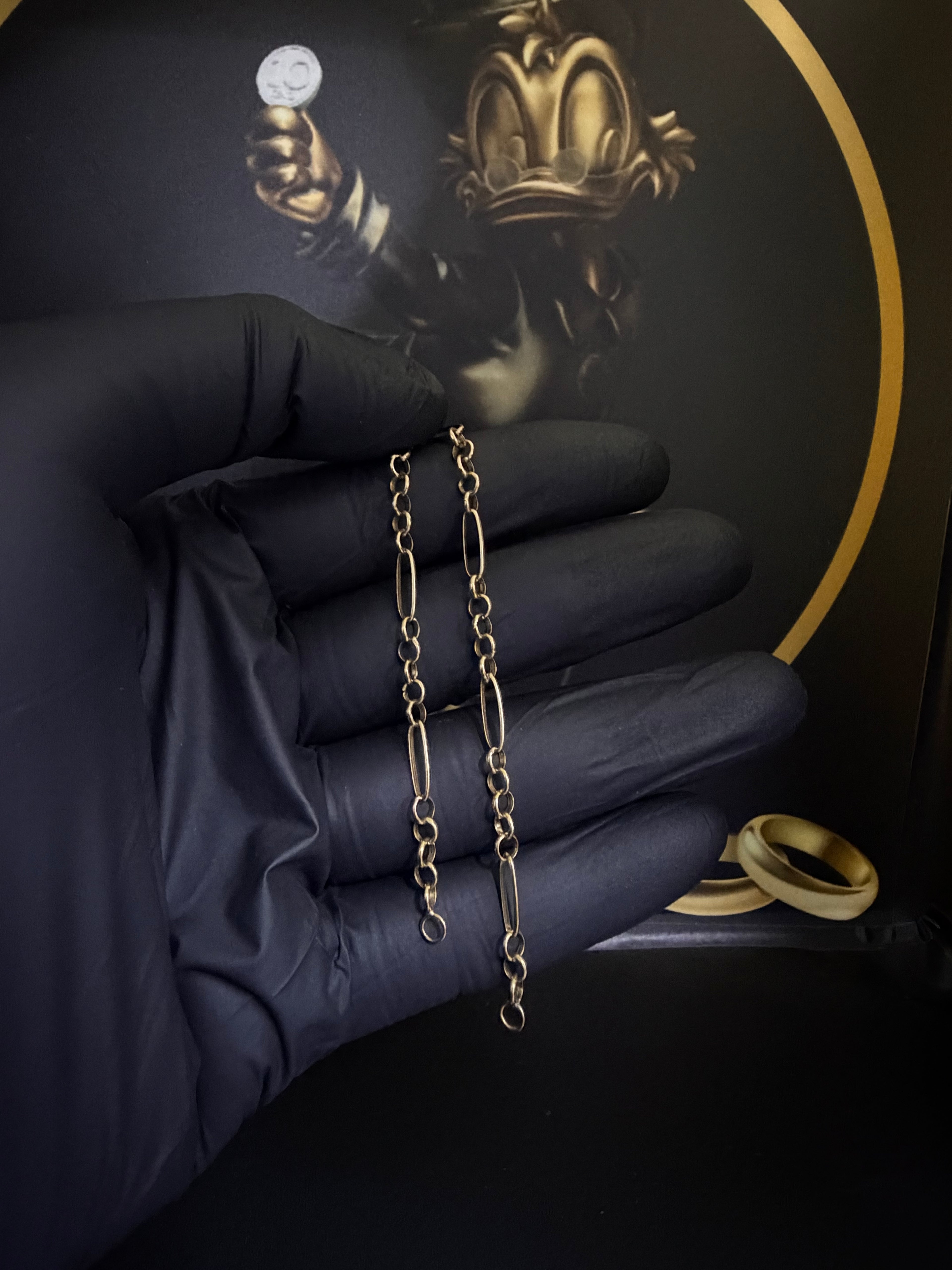 Pulsera Tendencia Rolo Facetado