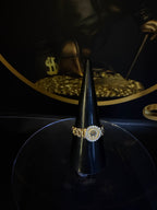 Correa Rolex Redondo Con Piedras