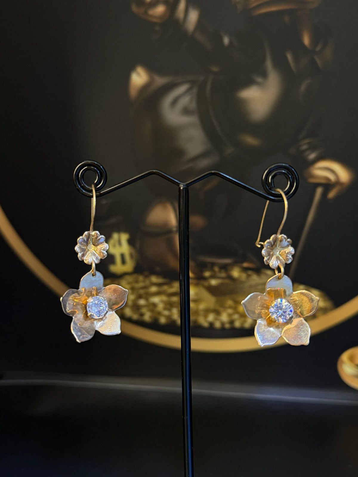 Aros Florcitas Grandes